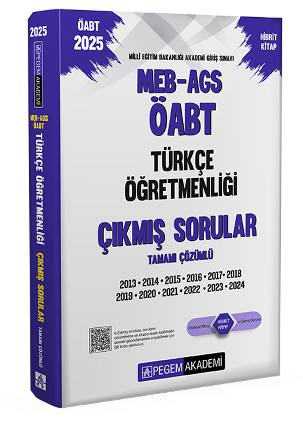 2025 MEB-AGS-ÖABT Türkçe Öğretmenliği Tamamı Çözümü Çıkmış Sorular