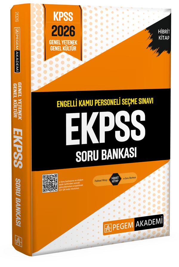 2026 E-KPSS Engelli Kamu Personeli Seçme Sınavı Soru Bankası
