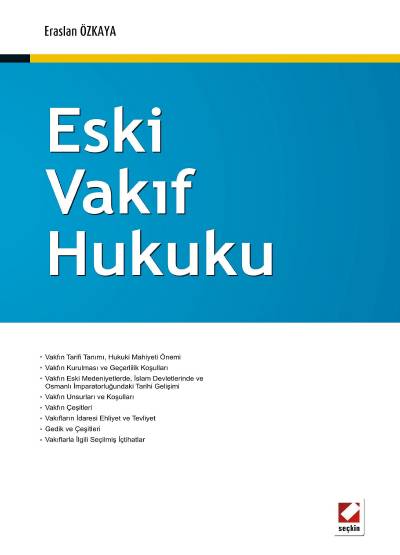 Eski Vakıf Hukuku