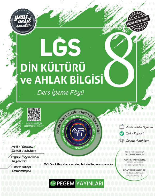 LGS Din Kültürü ve Ahlak Bilgisi Ders İşleme Föyü