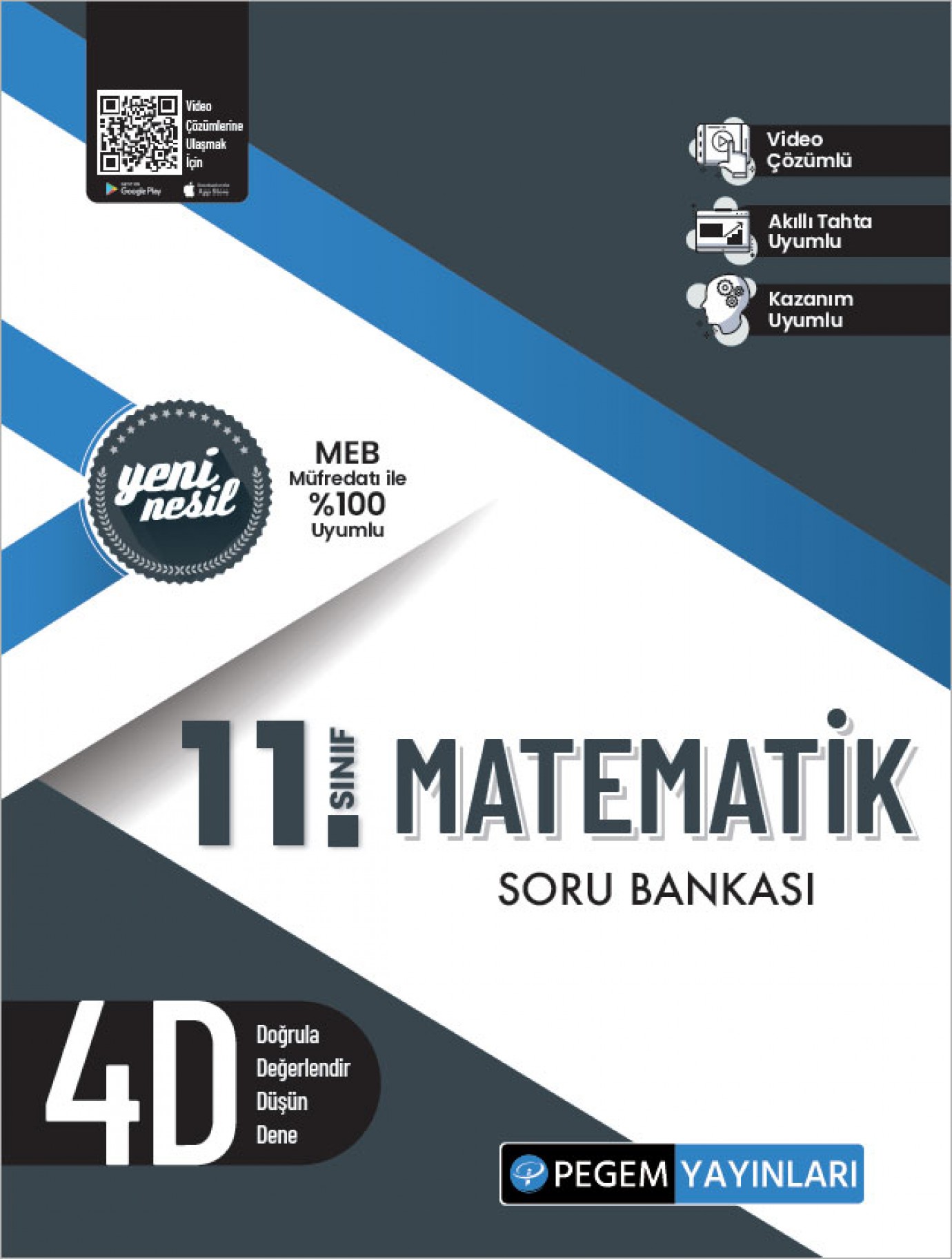 Pegem 11. Sınıf Matematik Soru Bankası