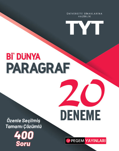 TYT Bi Dünya Paragraf 20 Deneme
