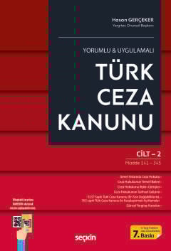 Yorumlu & UygulamalıTürk Ceza Kanunu (2 Cilt)