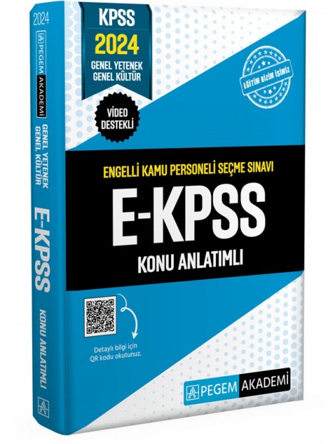 2024 E-KPSS Engelli Kamu Personeli Seçme Sınavı Konu Anlatımlı