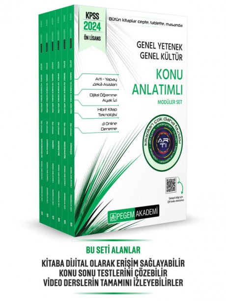 2026 KPSS Ön Lisans Konu Anlatımlı Modüler Set Genel Yetenek Genel Kültür (6 Kitap)