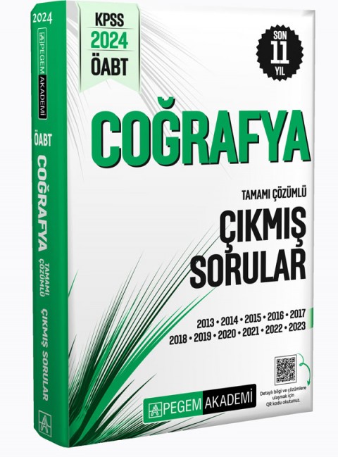 2024 KPSS ÖABT Coğrafya Tamamı Çözümlü Çıkmış Sorular