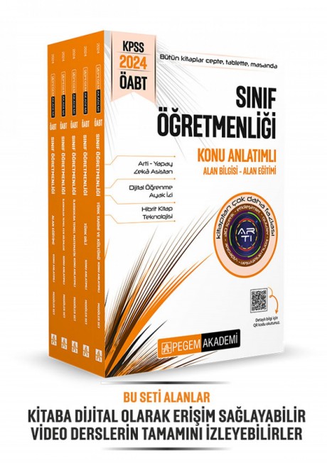 2024 KPSS ÖABT Sınıf Öğretmenliği Konu Anlatımlı Set (5 Kitap)