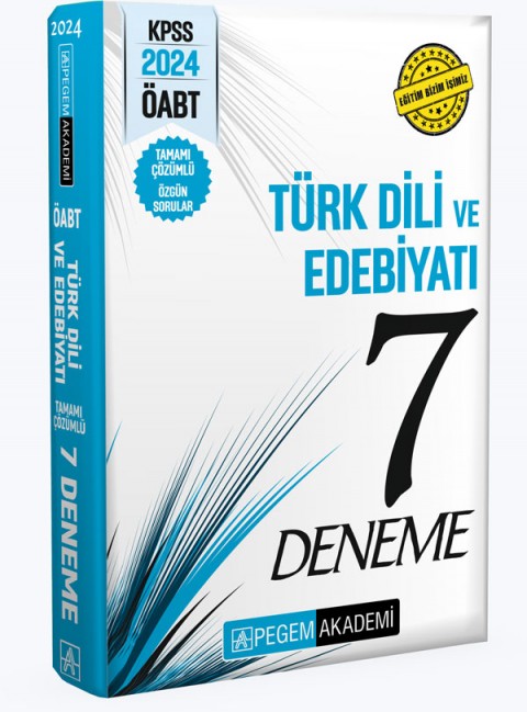 2024 KPSS ÖABT Türk Dili ve Edebiyatı Öğretmenliği Tamamı Çözümlü 7 Deneme