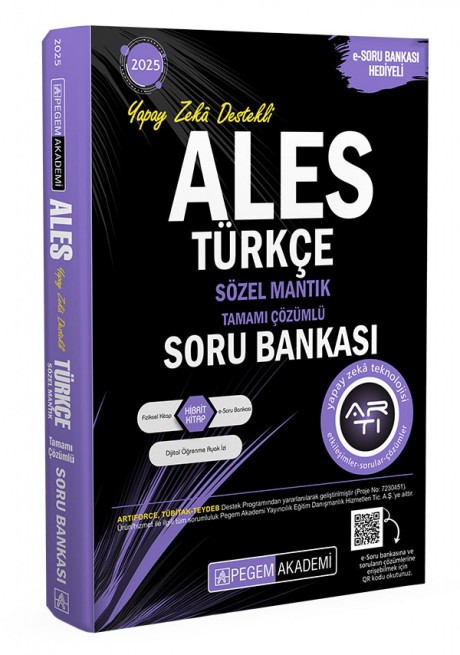 2025 ALES Türkçe Sözel Yetenek Tamamı Çözümlü Soru Bankası
