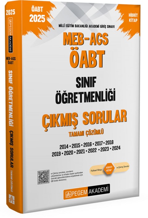 2025 MEB-AGS-ÖABT Sınıf Öğretmenliği Tamamı Çözümlü Çıkmış Sorular