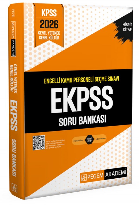 2026 E-KPSS Engelli Kamu Personeli Seçme Sınavı Soru Bankası