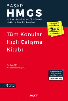 BAŞARI – HMGS Tüm Konular Hızlı Çalışma Kitabı