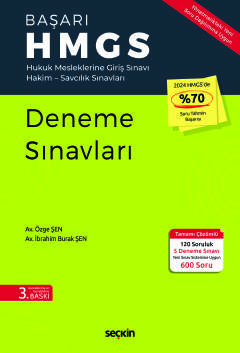 Başarı – HMGS Deneme Sınavları Hukuk Mesleklerine Giriş Sınavı Hakim – Savcılık Sınavları