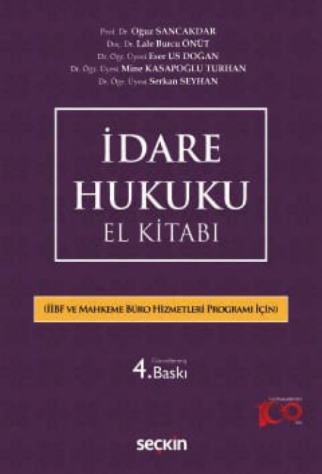 İdare Hukuku El Kitabı (İİBF ve AMYO İçin)