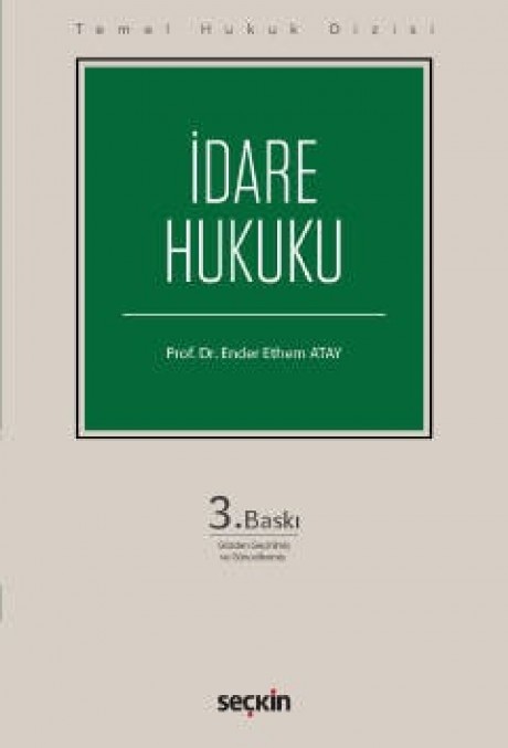 İdare Hukuku (THD) Temel Hukuk Dizisi