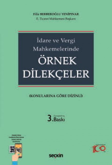 İdare ve Vergi Mahkemelerinde Örnek Dilekçeler (Konularına Göre Dizinli)