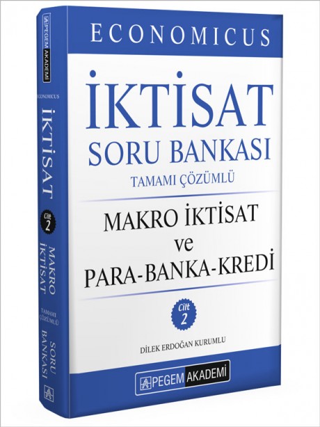 KPSS A Grubu Economicus Makro İktisat ve Para-Banka-Kredi Cilt 2 Soru Bankası
