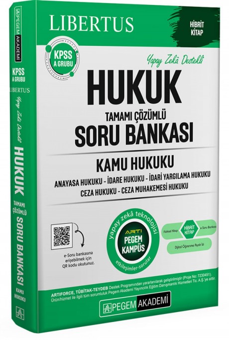 KPSS A Grubu Hukuk Tamamı Çözümlü Soru Bankası-Kamu Hukuku