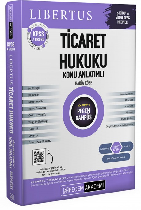 KPSS A Grubu Ticaret Hukuku Konu Anlatımlı