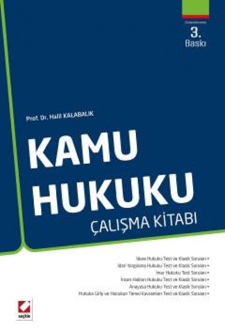 Kamu Hukuku Çalışma Kitabı