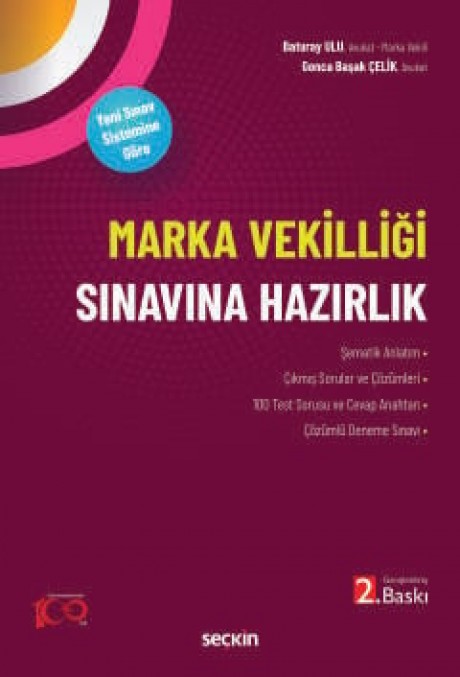 Marka Vekilliği Sınavına Hazırlık –Yeni Sınav Sistemine Göre–
