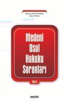Medenî Usul Hukuku Sorunları Cilt: 8
