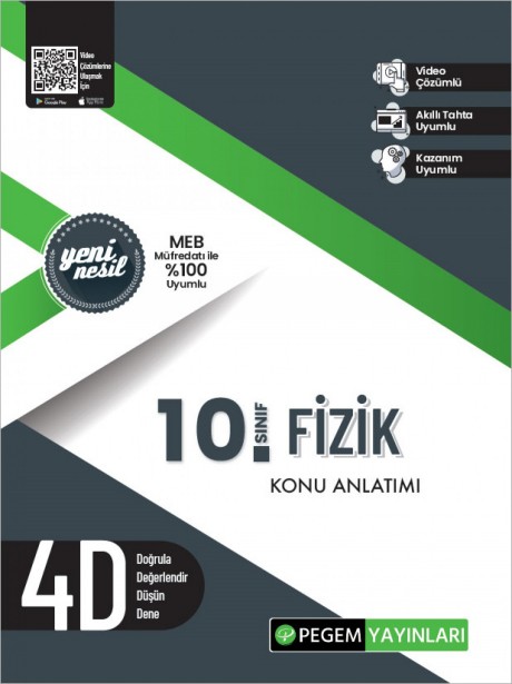 Pegem 10. Sınıf Fizik Konu Anlatımlı