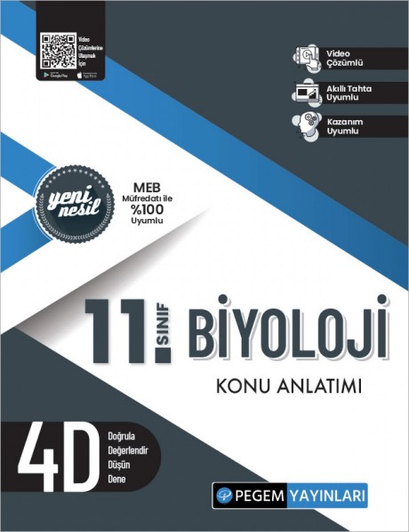 Pegem 11. Sınıf Biyoloji Konu Anlatımı