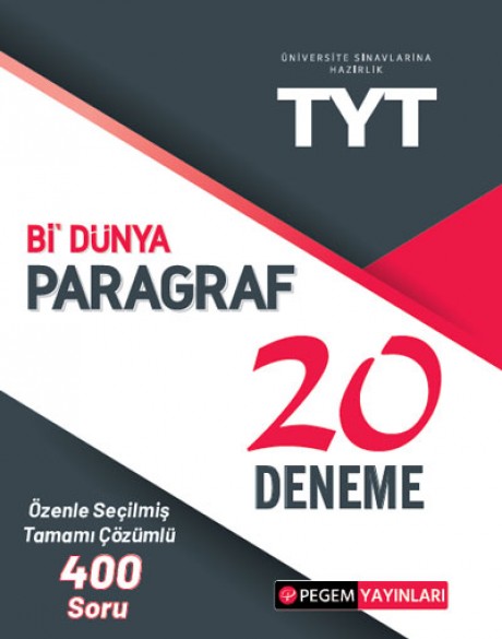 TYT Bi Dünya Paragraf 20 Deneme