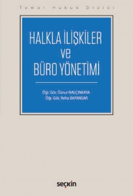Temel Hukuk DizisiHalkla İlişkiler ve Büro Yönetimi (THD)
