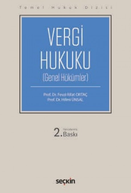 Temel Hukuk DizisiVergi Hukuku Genel Hükümler (THD)