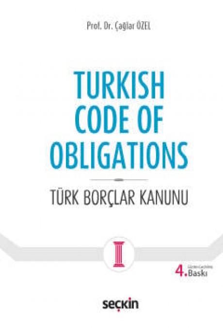 Turkish Code Of Obligations Türk Borçlar Kanunu