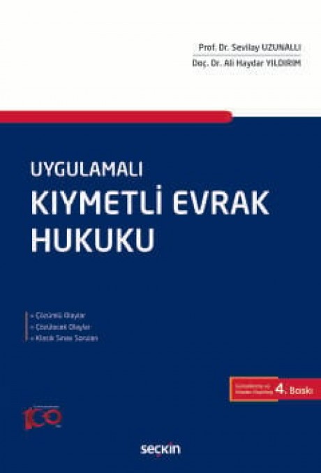 UygulamalıKıymetli Evrak Hukuku