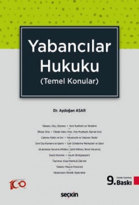 Yabancılar Hukuku (Temel Konular)