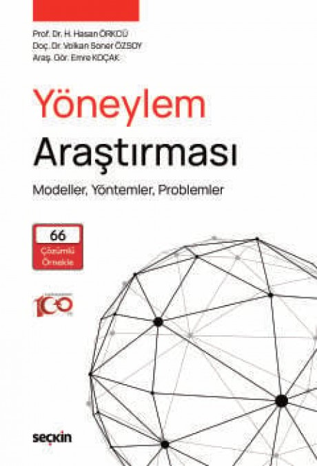 Yöneylem Araştırması Modeller, Yöntemler, Problemler